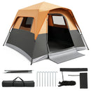 6-Person Instant Cabin Tent with Blackout Rainfly by LJGDeals