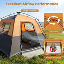 6-Person Instant Cabin Tent with Blackout Rainfly by LJGDeals