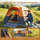 6-Person Instant Cabin Tent with Blackout Rainfly by DirectDeals