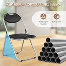 2/4/6 Pieces Portable Folding Dining Chairs Set with Carrying Handles by LJGDeals