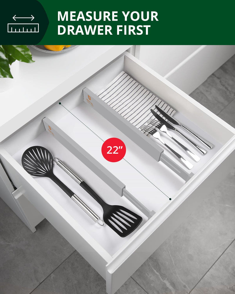 Drawer Dividers 22”, Gray, photo 6 of 8