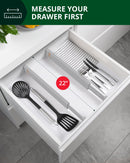 Drawer Dividers 22”, Gray