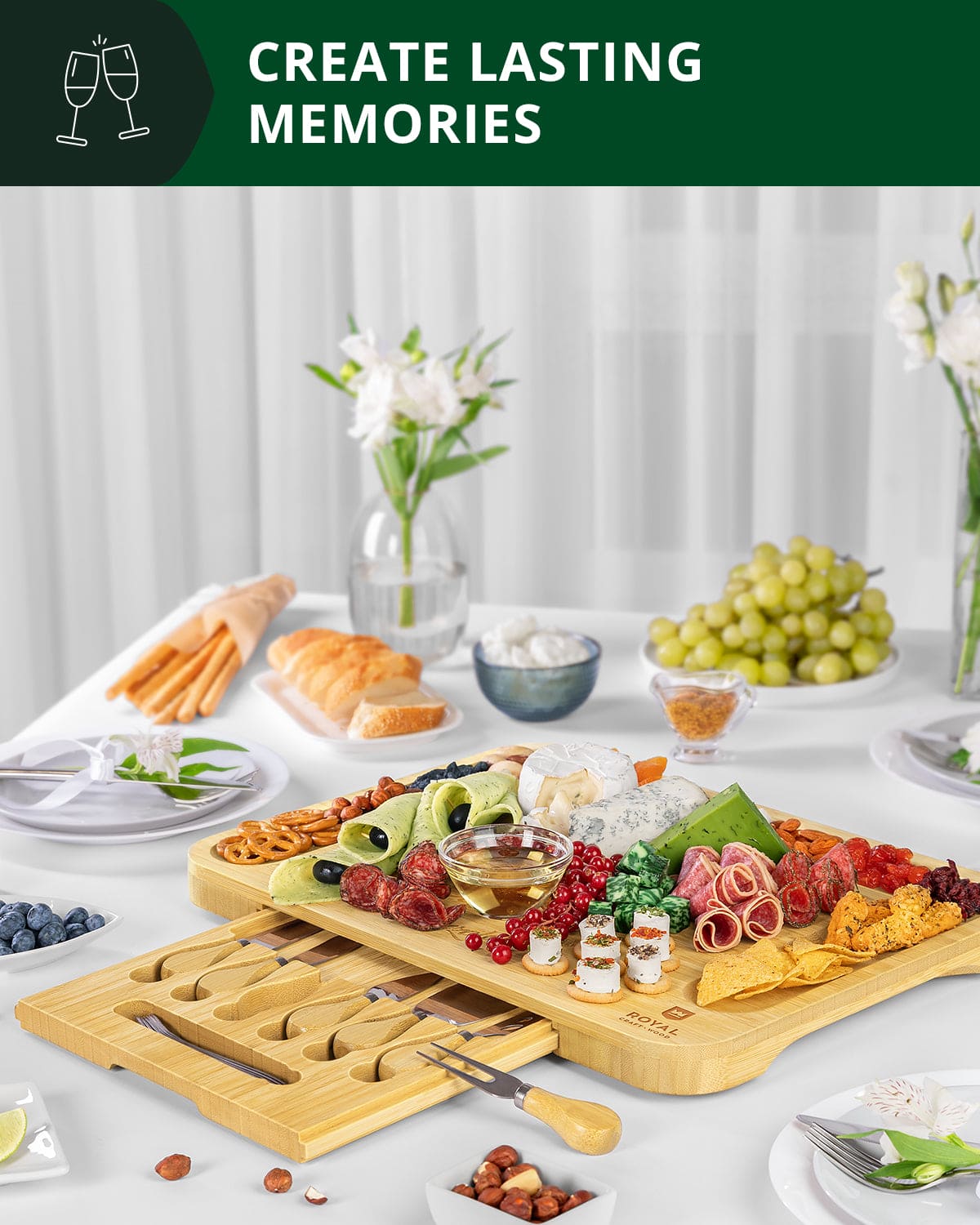 Cheese Board XXL with Cutlery Set, photo 6 of 8