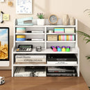 6-Tier Compact Storage Rack with Removable Shelves - White by LJGDeals