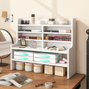 6-Tier Compact Storage Rack with Removable Shelves - White by LJGDeals