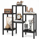 6-Tier Plastic Modular Storage Shelves for Living Room and Kitchen by LJGDeals