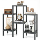 6-Tier Plastic Modular Storage Shelves for Living Room and Kitchen by LJGDeals