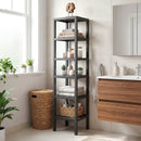 6-Tier Plastic Modular Storage Shelves for Living Room and Kitchen by LJGDeals