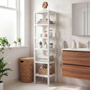 6-Tier Plastic Modular Storage Shelves for Living Room and Kitchen by LJGDeals