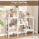 6-Tier Plastic Modular Storage Shelves for Living Room and Kitchen by LJGDeals