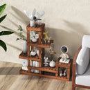 6 Tier Wood Plant Stand with High Low Structure by LJGDeals