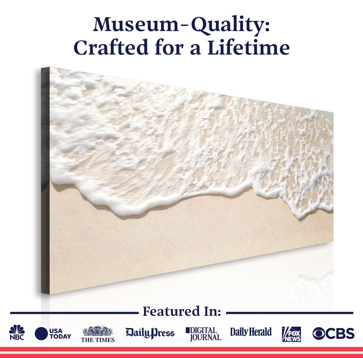 Sandy Waves Wall Art II, photo 6 of 10