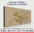 Golden Botanical Wall Art