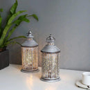 10.5" Tall Battery Powered Metal Table Lamp（Set of 2） by JHY DESIGN