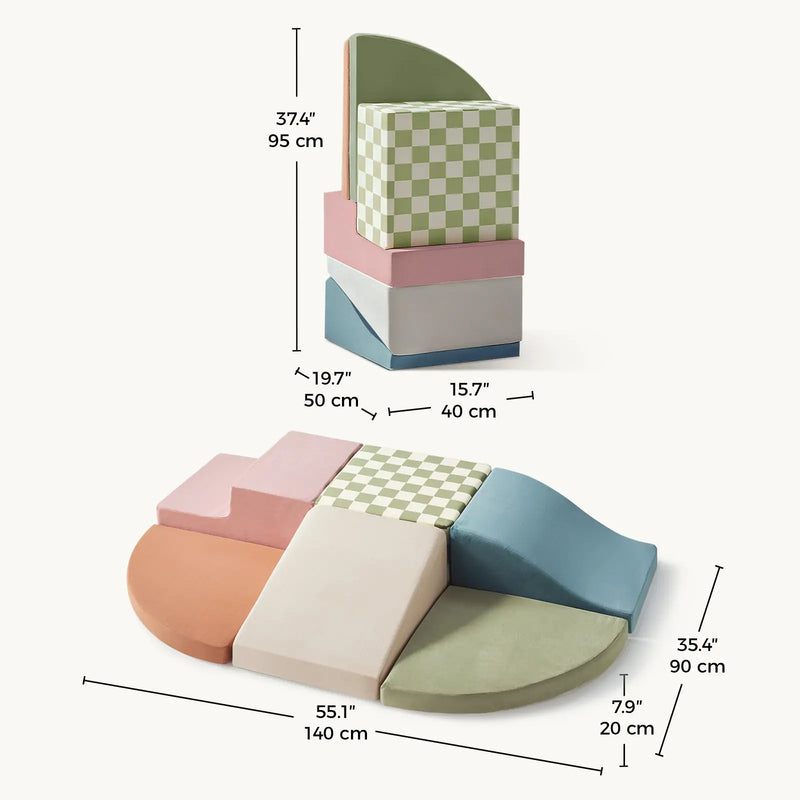 Tiny Land® PlayNest Climbing Blocks - Morandi, photo 7 of 9