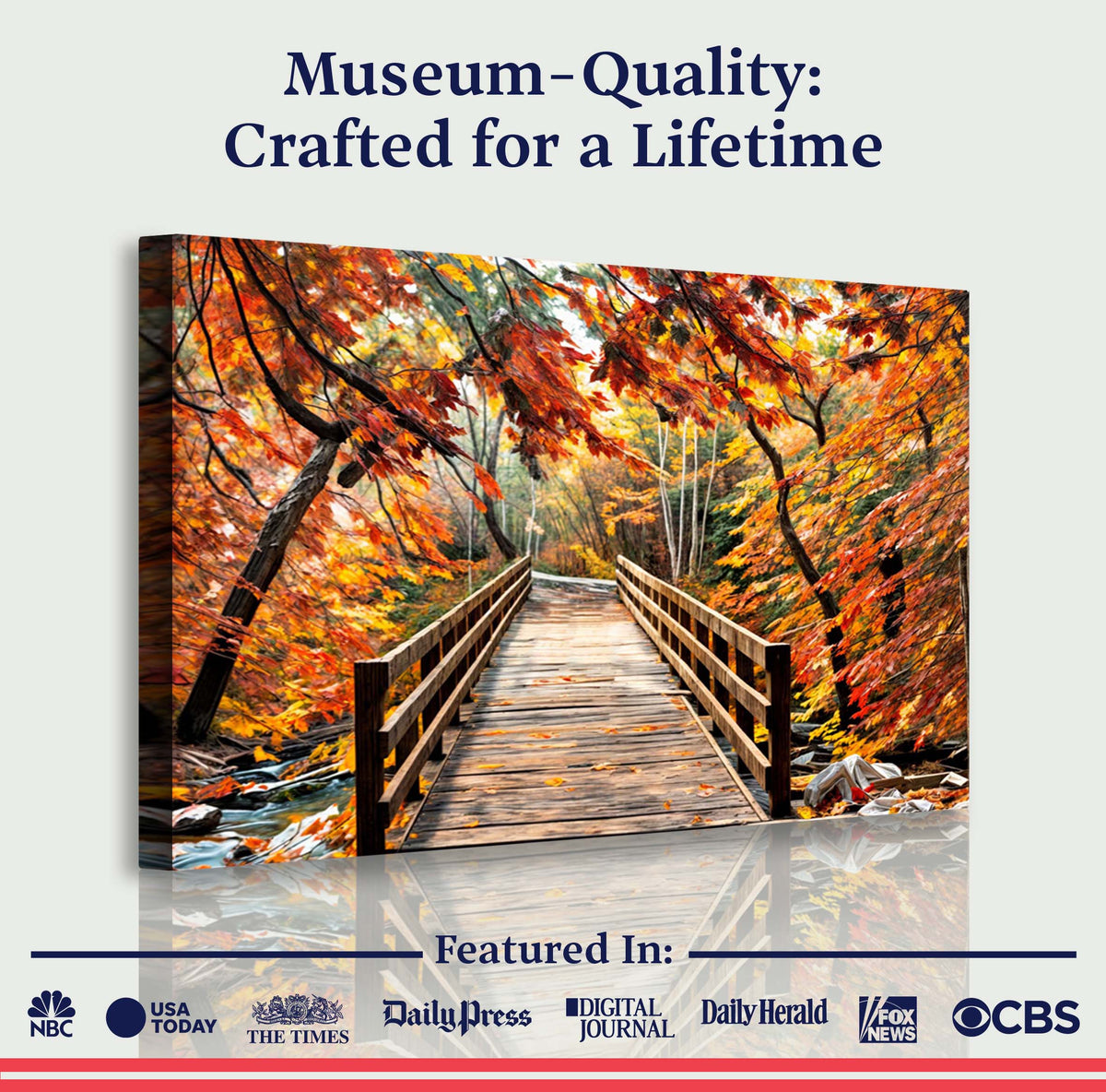 Crossing Autumn Wall Art, photo 6 of 10