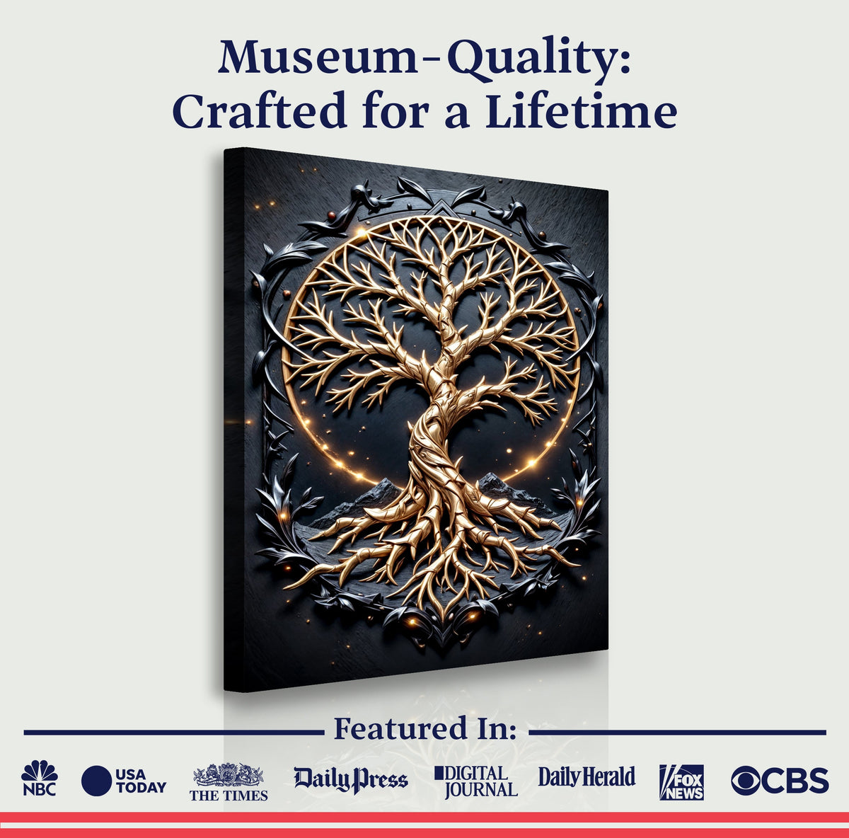 3D Celtic Tree of Life Wall Art II, photo 6 of 10