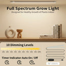 5-Tier Metal Display Shelf with LED Lights by 2Dropme
