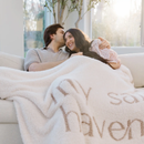 DOUBLE-LAYER BAMBONI® THROW BLANKETS by Saranoni