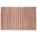 Sunriver Teak Shower and Bath String Mat with Rubber Feet 23.62" x 15.75" by NORDICTEAK.COM