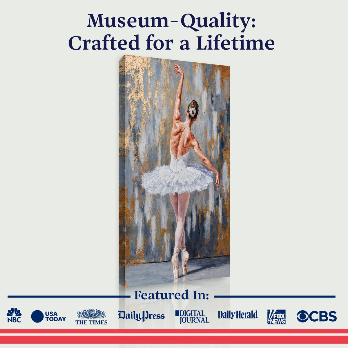 Modern Ballet Elegance Wall Art, photo 6 of 10