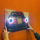 Car light up sign, Car neon light sign, Car wall art lighted, Car led wall decor, Car led sign, Garage neon sign, Neon painting art For Man - UvCar08