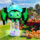 6 Feet Halloween Inflatable Spider with 3 Color Rotating Light by DirectDeals