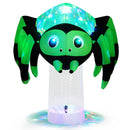 6 Feet Halloween Inflatable Spider with 3 Color Rotating Light by DirectDeals