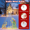 6 Feet Pre-Lit Nativity Scene Set with 240 Warm White LED Lights by LJGDeals
