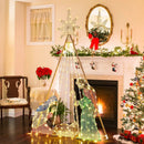 6 Feet Pre-Lit Nativity Scene Set with 240 Warm White LED Lights by LJGDeals