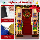 6 Feet Pre-Lit Nutcracker with Sword and 110 LED Lights by DirectDeals