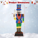 6 Feet Pre-Lit Nutcracker with Sword and 110 LED Lights by DirectDeals