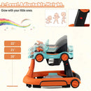 6-in-1 Baby Walker with Canopy Portable Activity Center Bouncer Rocker Combo with Music by LJGDeals