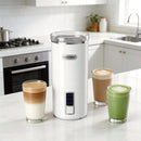 Electric Milk Frother and Steamer 6-in-1 Stainless Steel by LJGDeals