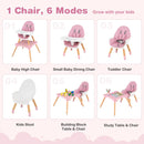 6-in-1 Convertible High Chair for Babies 6-36 Months