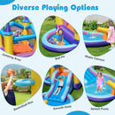 6-in-1 Inflatable Kids Water Park for Yard