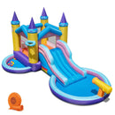 6-in-1 Inflatable Kids Water Park with 678W Blower by LJGDeals