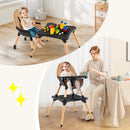5-in-1 Baby Wooden Convertible High Chair