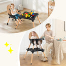 5-in-1 Baby Wooden Convertible High Chair by LJGDeals