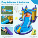 6-in-1 Inflatable Kids Water Park with 678W Blower by LJGDeals