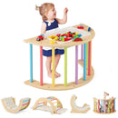 6 in 1 Kids Climbing Arch Playset wIth Removable Cushion and Stoppers by LJGDeals