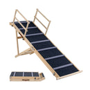 Adjustable Folding Dog Ramp for High Beds and Vehicles by LJGDeals