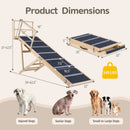 Adjustable Folding Dog Ramp for High Beds and Vehicles by DirectDeals
