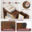 6-Tier Bookshelf Wooden Bookcase with 2 Anti-Tipping Kits Open Display Shelf by LJGDeals