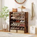 6-tier Shoe Rack with Anti-tipping Device for Entryway by LJGDeals