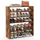 6-tier Shoe Rack with Anti-tipping Device for Entryway by LJGDeals