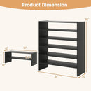 6-tier Shoe Rack with Anti-tipping Device for Entryway by LJGDeals