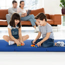 6 x 2 FT Tri-Fold Gym Mat with Handles and Removable Zippered Cover by LJGDeals