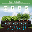 6 x 3 x 1 FT Galvanized Raised Garden Bed with Greenhouse Cover by LJGDeals