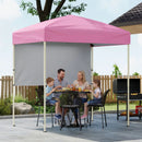 Pop-Up Canopy Tent 6x4 ft with Half Sidewall by LJGDeals